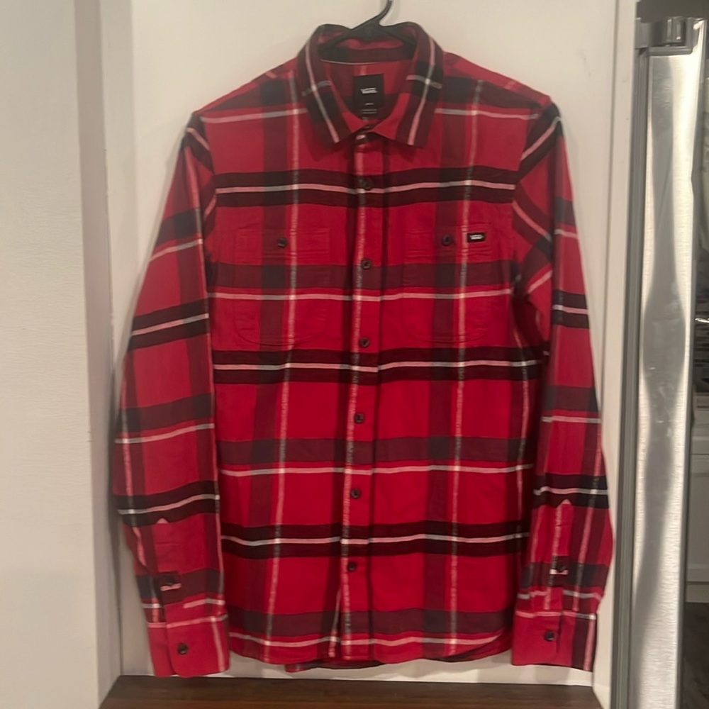 VANS 😎flannel- Like New!!!